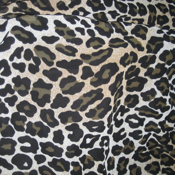 NEW Y2K Arden B leopard print STRAP Rhinestone Bustier Strapless  mini 2 - Picture 8 of 17